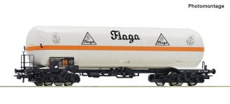 Roco 6600176 - H0 - Druckgaskesselwagen Flaga, DB, Ep. IV